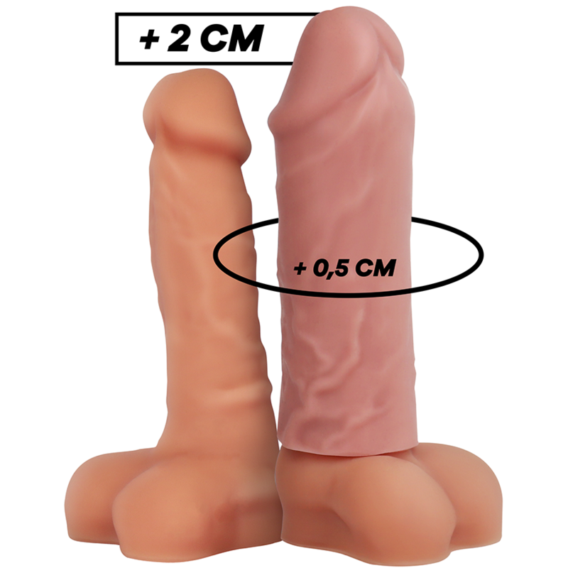 VIRILXL - EXTENSÃO DE PÊNIS NATURAL DE SILICONE LÍQUIDO V3 - VIBRA24 SEXSHOP