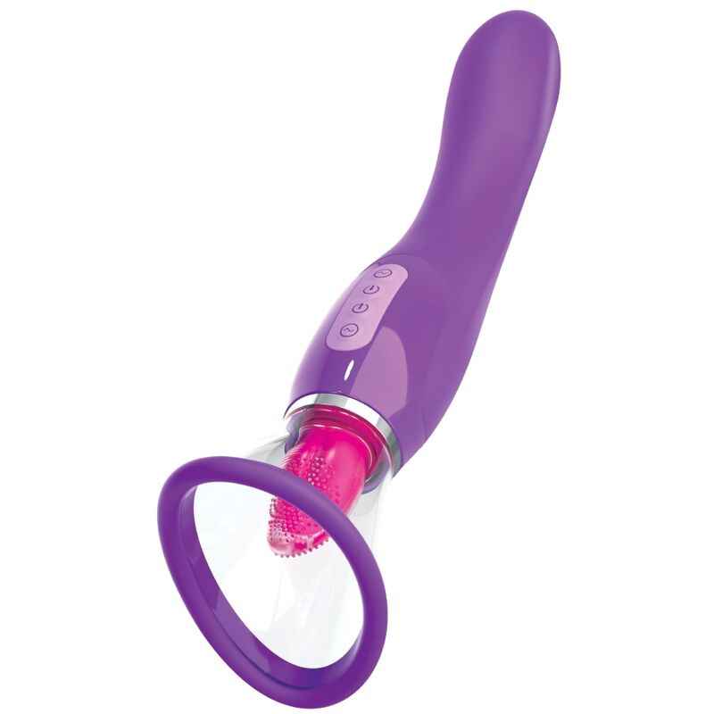 FANTASY FOR HER - SUCKER DE CLITÓRIS LÍNGUA ESTIMULANTE VIOLETA - VIBRA24 SEXSHOP