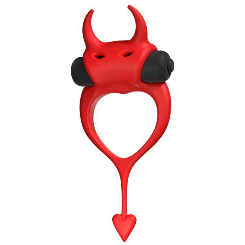 ADRIEN LASTIC - DEVOL COCKRING ANEL VIBRADOR VERMELHO - VIBRA24 SEXSHOP