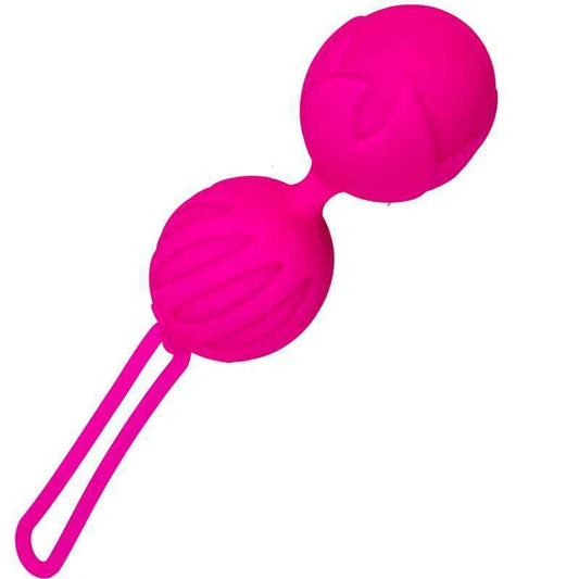 ADRIEN LASTIC - BOLAS DE SILICONE GEISHA LASTIC TAMANHO S FÚCSIA - VIBRA24 SEXSHOP