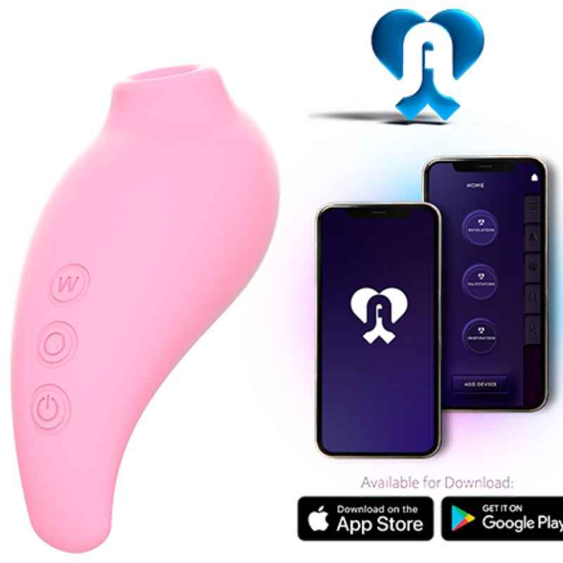 ADRIEN LASTIC - SUCKER DE CLITÓRIS ROSA REVELATION - APLICATIVO GRATUITO - VIBRA24 SEXSHOP