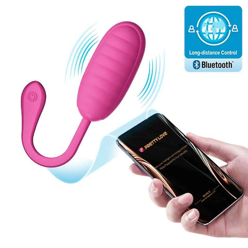 PRETTY LOVE - OVO VIBRANTE RECARREGÁVEL CATALINA PINK APP - VIBRA24 SEXSHOP