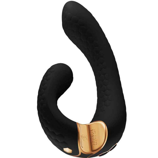 SHUNGA - MASSAJADOR ÍNTIMO MIYO PRETO - VIBRA24 SEXSHOP