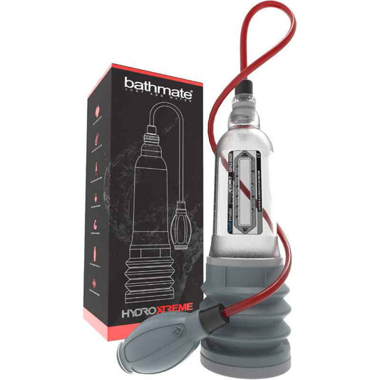 BATHMATE - HYDROXTREME 7 WIDE BOY TRANSPARENTE - VIBRA24 SEXSHOP