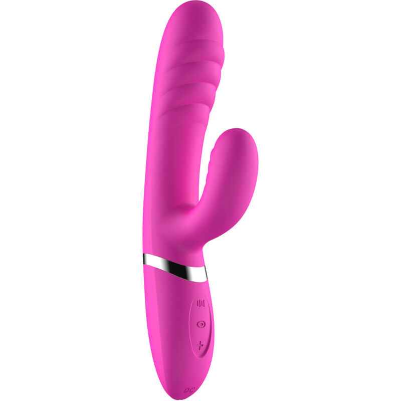 ARMONY - ADELA VIBRADOR E ESTIMULADOR FÚCSIA - VIBRA24 SEXSHOP