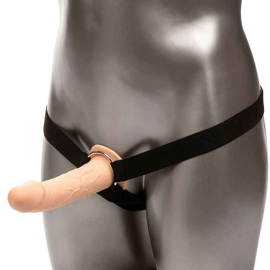 CALEXOTICS - EXTENSO PERFORMANCE MAXX LIFE-LIKE COM ARNÊS PELE LEVE - VIBRA24 SEXSHOP