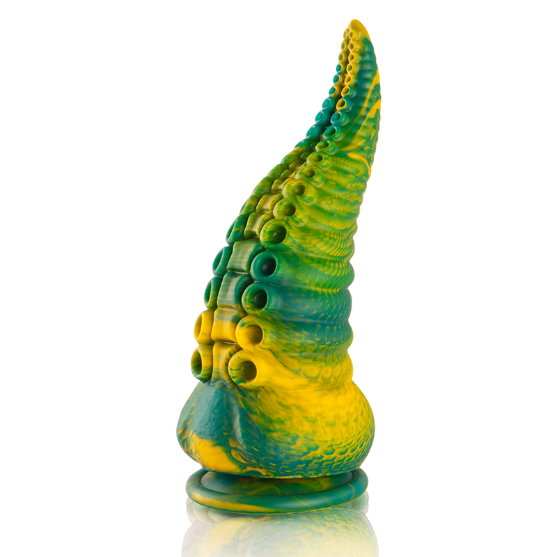 EPIC - DILDO TENTÁCULO VERDE CETUS TAMANHO GRANDE - VIBRA24 SEXSHOP