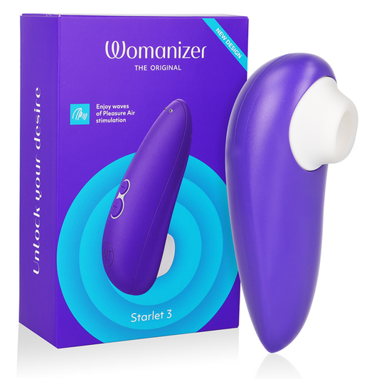 WOMANIZER - STARLET 3 ESTIMULADOR CLITORIAL INDIGO - VIBRA24 SEXSHOP