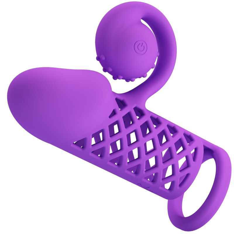 ROMANCE - HARDEN MANGA COMPRIDA ROXA - VIBRA24 SEXSHOP