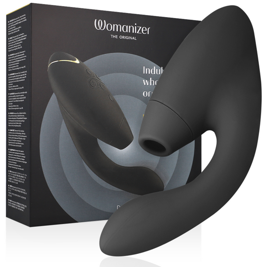 WOMANIZER - DUO 2 ESTIMULADOR PRETO - VIBRA24 SEXSHOP