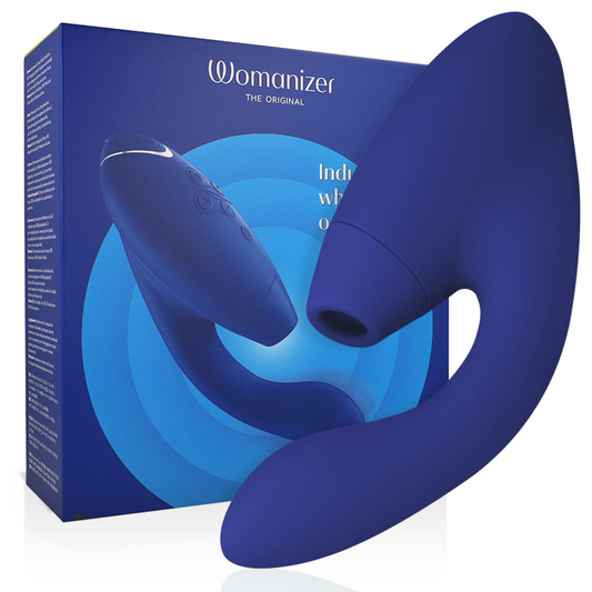 WOMANIZER - DUO 2 ESTIMULADOR AZUL - VIBRA24 SEXSHOP