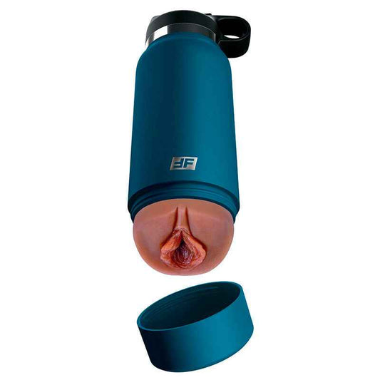 PDX PLUS - FUCK FLASK VAGINE DISCRET STROKER MARROM MODELO 1 - VIBRA24 SEXSHOP