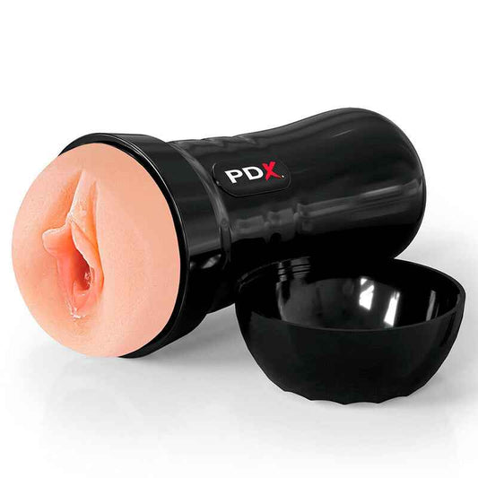 PDX EXTREME - WET PUSSIES AUTOLUBRIFICANTE MASTURBADOR CARNE - VIBRA24 SEXSHOP