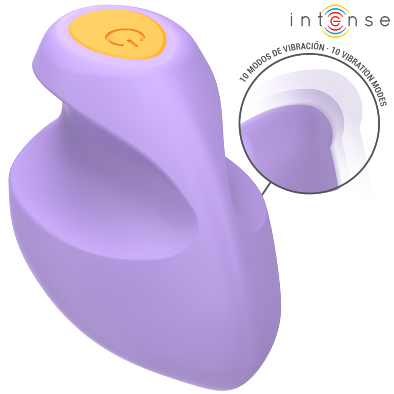 INTENSE - URSULA ESTIMULADOR 10 VIBRAÇÕES ROXO - VIBRA24 SEXSHOP