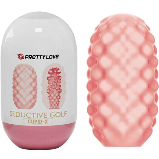 PRETTY LOVE - CUPID X MASTURBADOR MASCULINO ROSA - VIBRA24 SEXSHOP