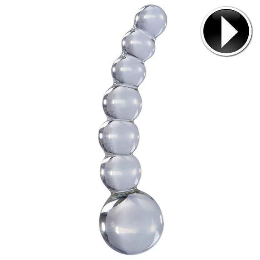 ICICLES - N. 66 MASSAGEADOR TRANSPARENTE - VIBRA24 SEXSHOP