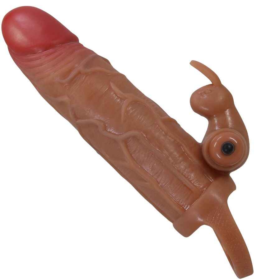 PRETTY LOVE - MANGA DE PÊNIS OSMAR + ESTIMULADOR DE CLITÓRIS VIBRANTE - VIBRA24 SEXSHOP