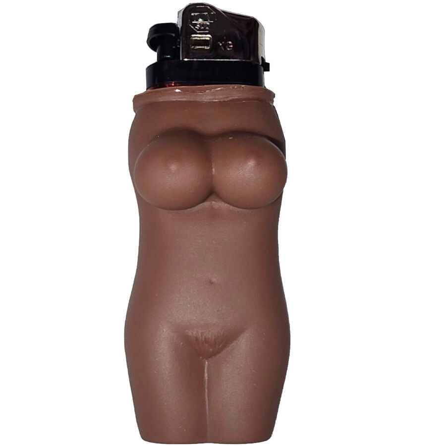 DIABLO PICANTE - MULHER DE CORPO DE CARNE MAIS CLARO MULATA