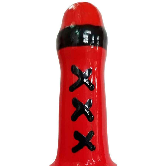CONDOMERIE - PRESERVATIVOS NOVIDADES PINTADOS À MÃO AMSTERDAM VERMELHO