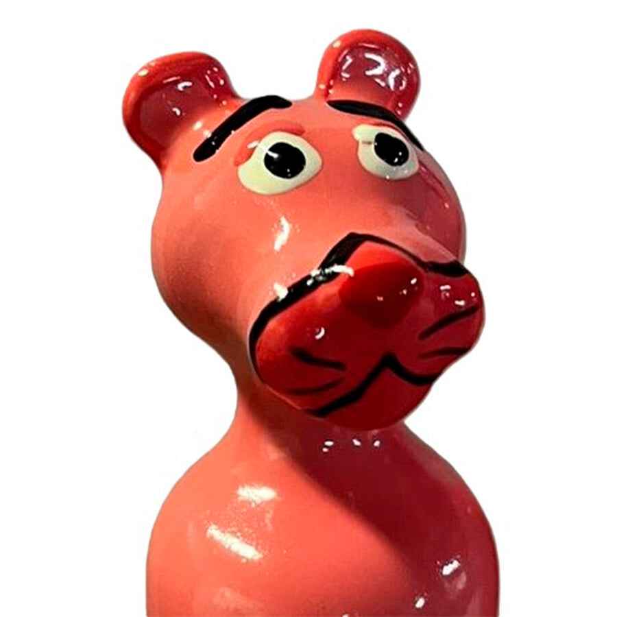 CONDOMERIE - PRESERVATIVOS NOVIDADES PINTADOS À MÃO PANTERA COR DE ROSA