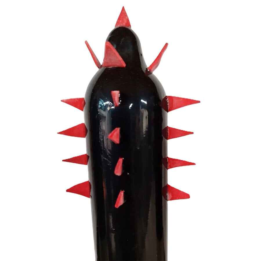 CONDOMERIE - PRESERVATIVOS NOVIDADES PINTADOS À MÃO BLACK CACTUS XL