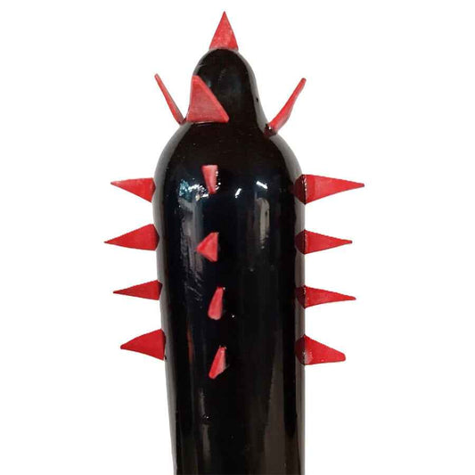 CONDOMERIE - PRESERVATIVOS NOVIDADES PINTADOS À MÃO BLACK CACTUS XL