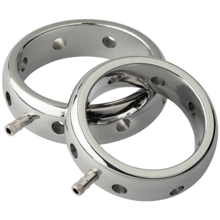 ELECTRASTIM - ANEL PENIANO ELETROMAGNÉTICO DE METAL PRESTIGE 42 MM