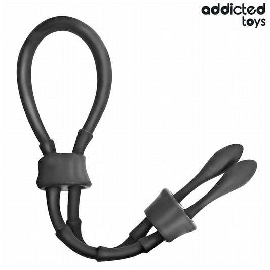 ADDICTED TOYS - CORDA DE SILICONE AJUSTÁVEL PARA O PÊNIS - VIBRA24 SEXSHOP