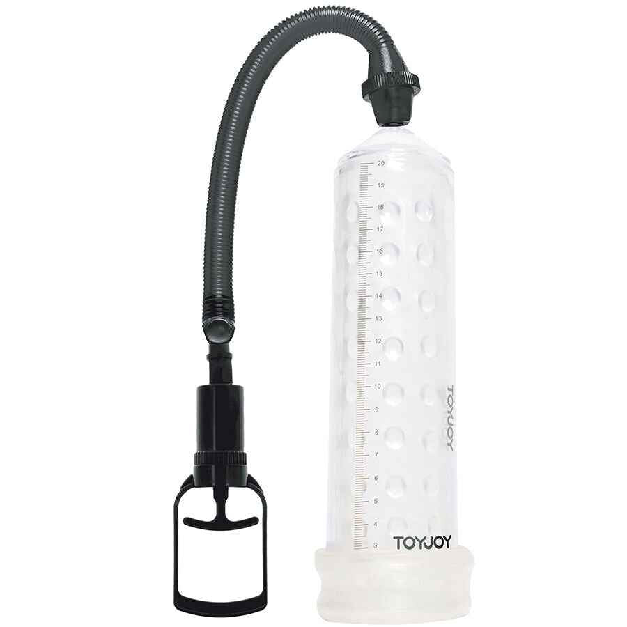 TOYJOY - BOMBA DE MASSAGEM PODEROSA COM MANGA TRANSPARENTE - VIBRA24 SEXSHOP