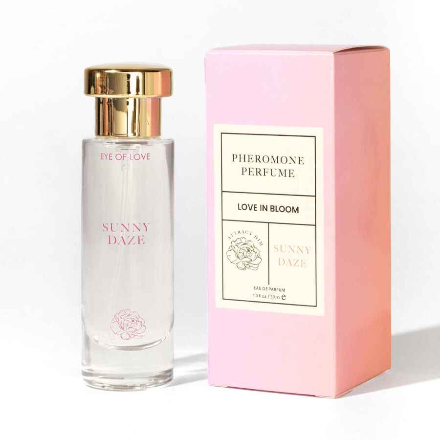 EYE OF LOVE - BLOOM FEMININO SATIVA PARFUM SUNNY DAZE 30 ML - VIBRA24 SEXSHOP