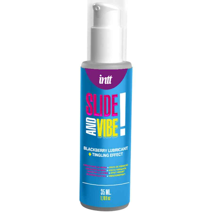 INTT RELEASES - LUBRIFICANTE VIBRATÓRIO BEIJÁVEL À BASE DE ÁGUA 35 ML