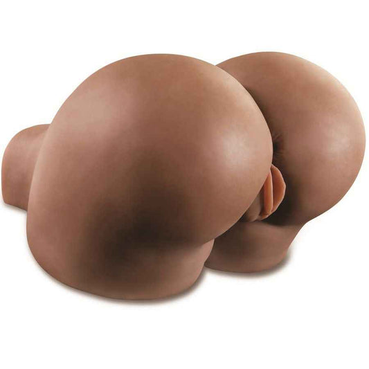 EXTREME TOYZ - FODA-ME VAGINA BOVA E ANO PRETO EXTRA REAL - VIBRA24 SEXSHOP