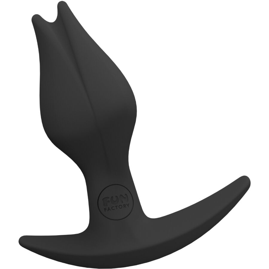 FUN FACTORY - PLUG ANAL FEMININO BOOTIE PRETO - VIBRA24 SEXSHOP