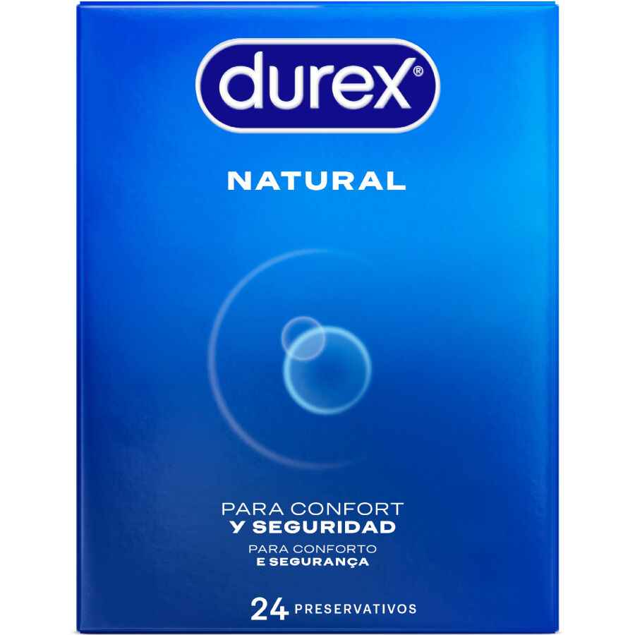 DUREX - PRESERVATIVOS NATURAIS 24 UNIDADES