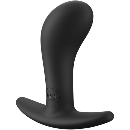 FUN FACTORY - PLUG ANAL EM FORMATO DE BOTA TAMANHO P PRETO - VIBRA24 SEXSHOP