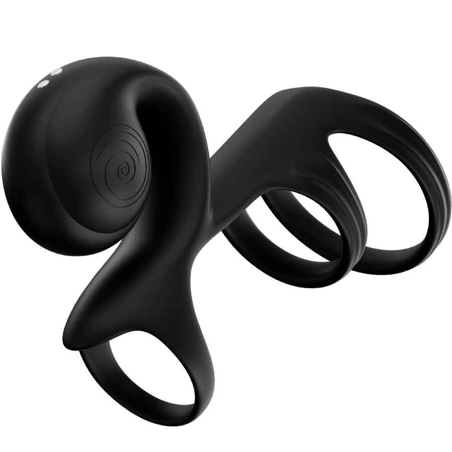SNAIL VIBE - ANEL DE CASAL JOVI ARC COM CONTROLE REMOTO PRETO - VIBRA24 SEXSHOP