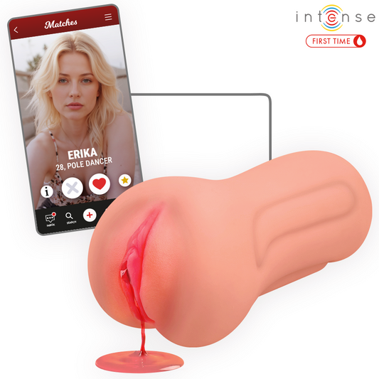INTENSE FIRST TIME - ERIKA VIRGEM SE MASTURBANDO COM SANGRAMENTO - VIBRA24 SEXSHOP
