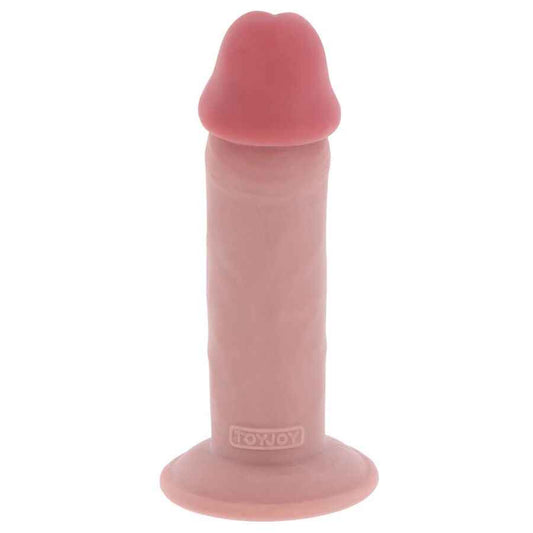 GET REAL - PÊNIS DE TPE DELUXE DE DUPLA DENSIDADE E ESPESSURA, 18 CM