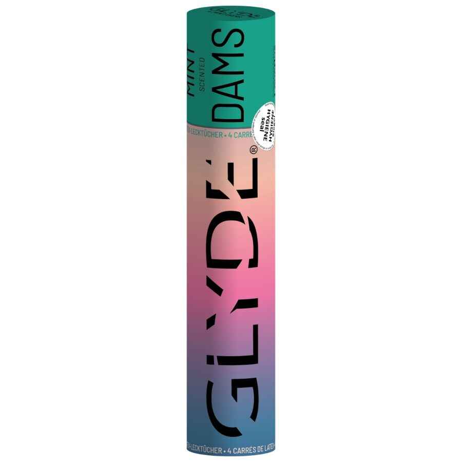 SHEER GLYDE - LÂMINAS DE LÁTEX PARA SEXO ORAL COM HORTELÃ
