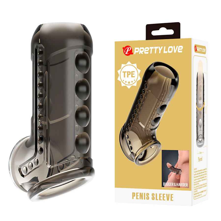 PRETTY LOVE - CAPA TEXTURIZADA PARA PÊNIS - VIBRA24 SEXSHOP