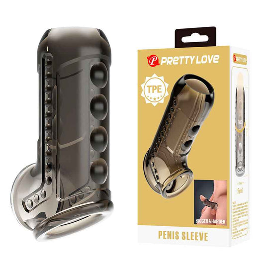 PRETTY LOVE - CAPA TEXTURIZADA PARA PÊNIS - VIBRA24 SEXSHOP