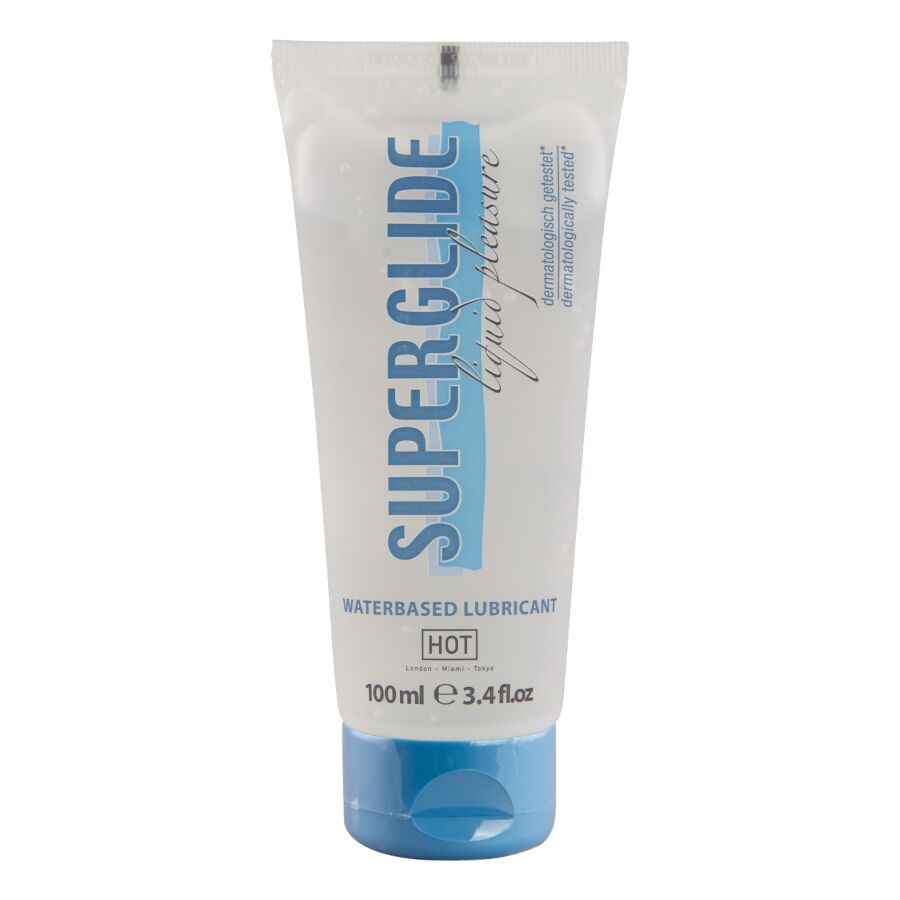 HOT - SUPERGLIDE LUBRIFICANTE À BASE DE ÁGUA 100 ML