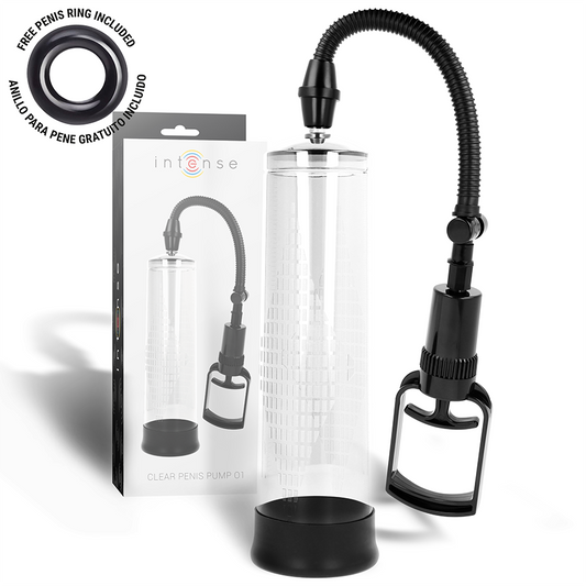 INTENSE - BOMBA TRANSPARENTE 01 - VIBRA24 SEXSHOP