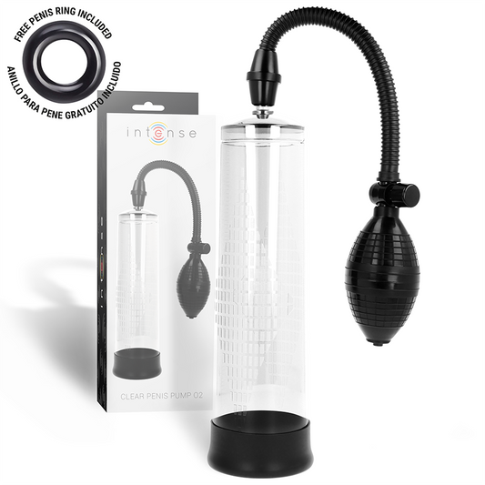 INTENSE - BOMBA TRANSPARENTE 02 - VIBRA24 SEXSHOP