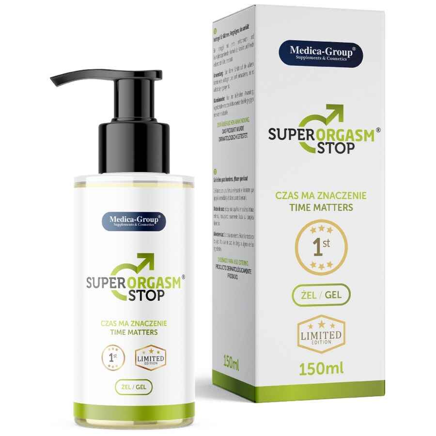 MEDICA GROUP - SUPER ORGASM STOP GEL ÍNTIMO PARA HOMENS 150 ML
