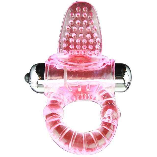BAILE - SWEET ABS 10 RITMOS ANEL VIBRADOR ROSA ANEL PARA O PÊNIS - VIBRA24 SEXSHOP