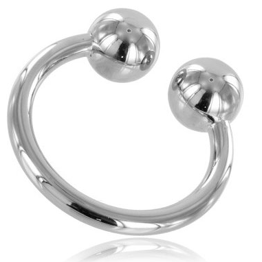 METAL HARD - ANEL DE GLNDULA 32MM - VIBRA24 SEXSHOP