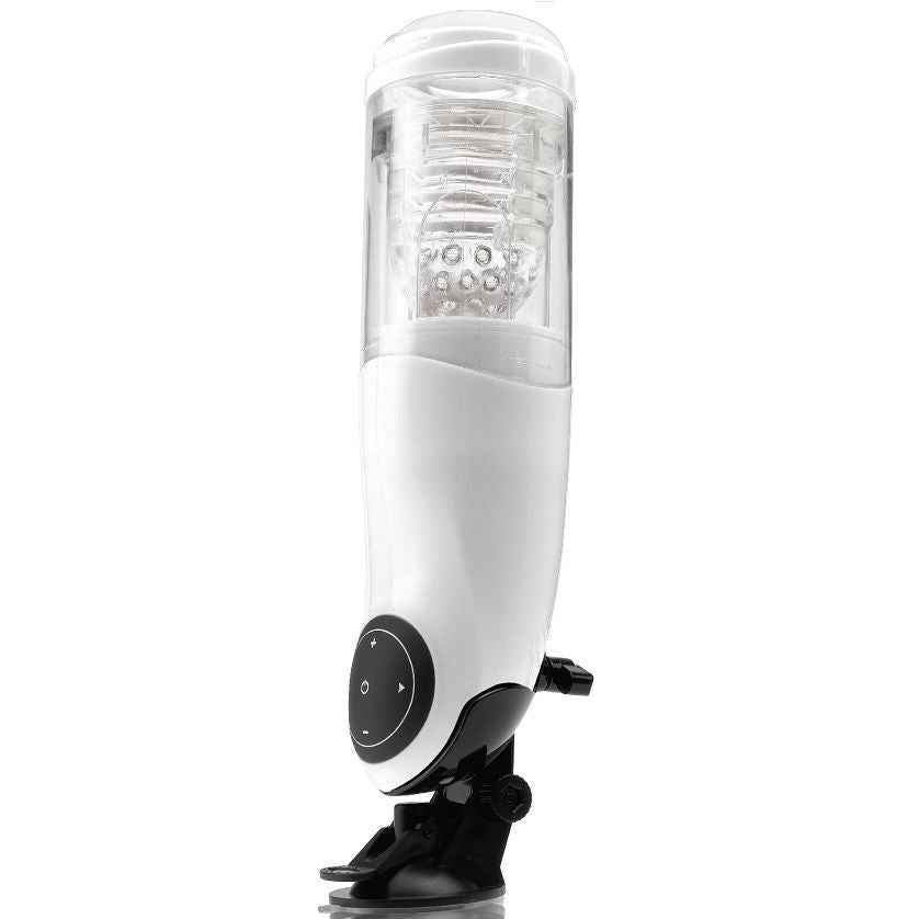 EXTREME TOYZ - PDX MEGA BATOR USB MASTURBADOR MASCULINO VAGINA BRANCO - VIBRA24 SEXSHOP