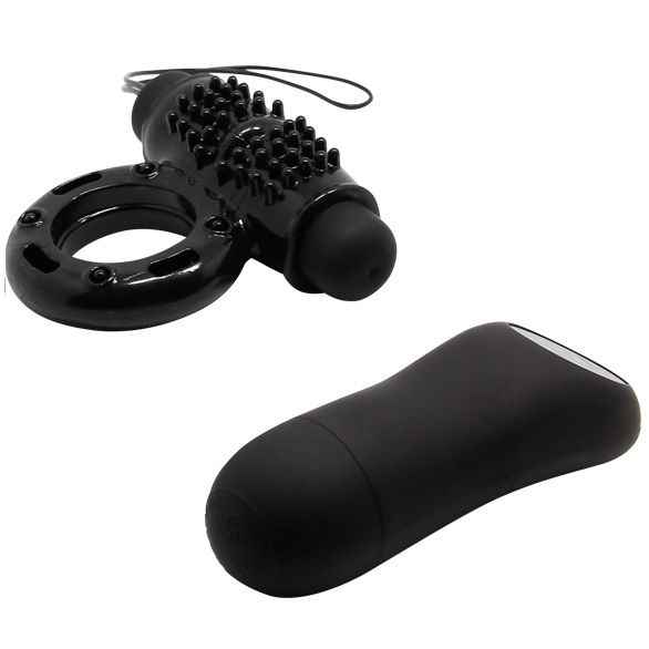 BAILE - ANEL DE CONTROLE REMOTO PRETO 20V - VIBRA24 SEXSHOP