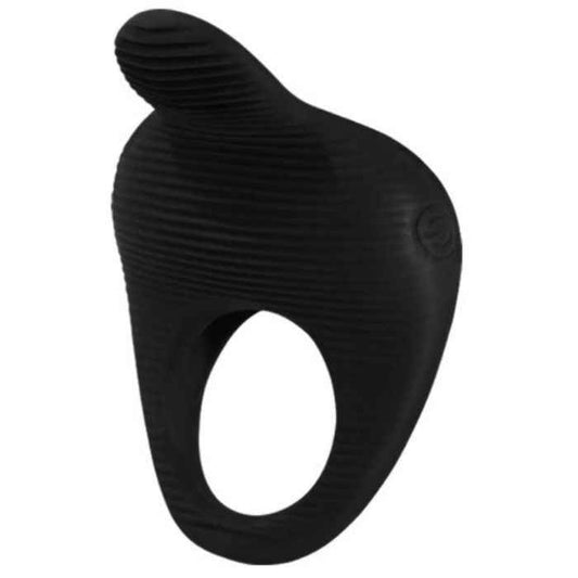 PRETTY LOVE - THIMBLE ANEL VIBRADOR PRETO - VIBRA24 SEXSHOP